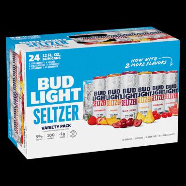 BUD LIGHT SELTZER VARIETY 24PK