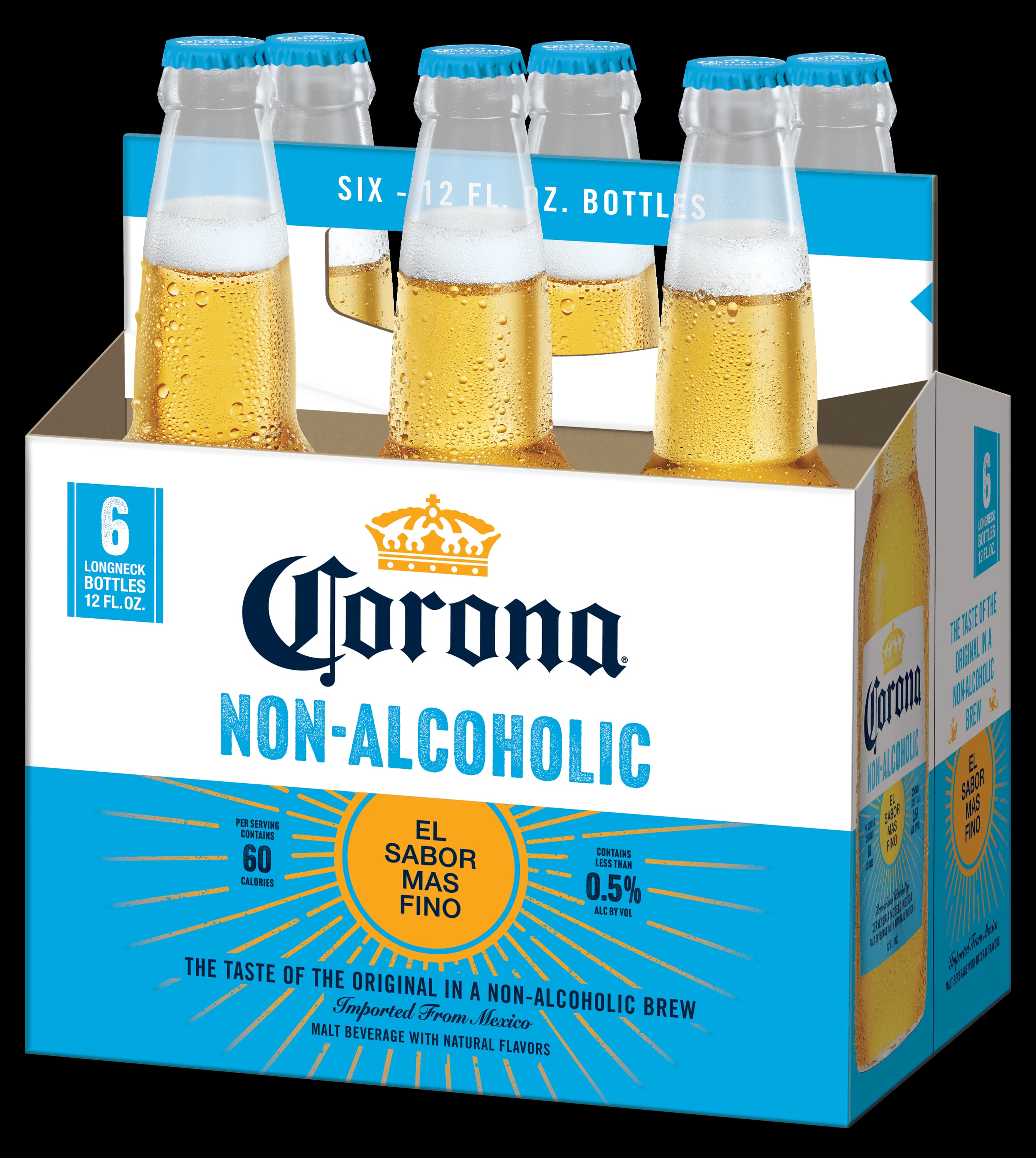 Corona Non-alcoholic 12oz Packaging