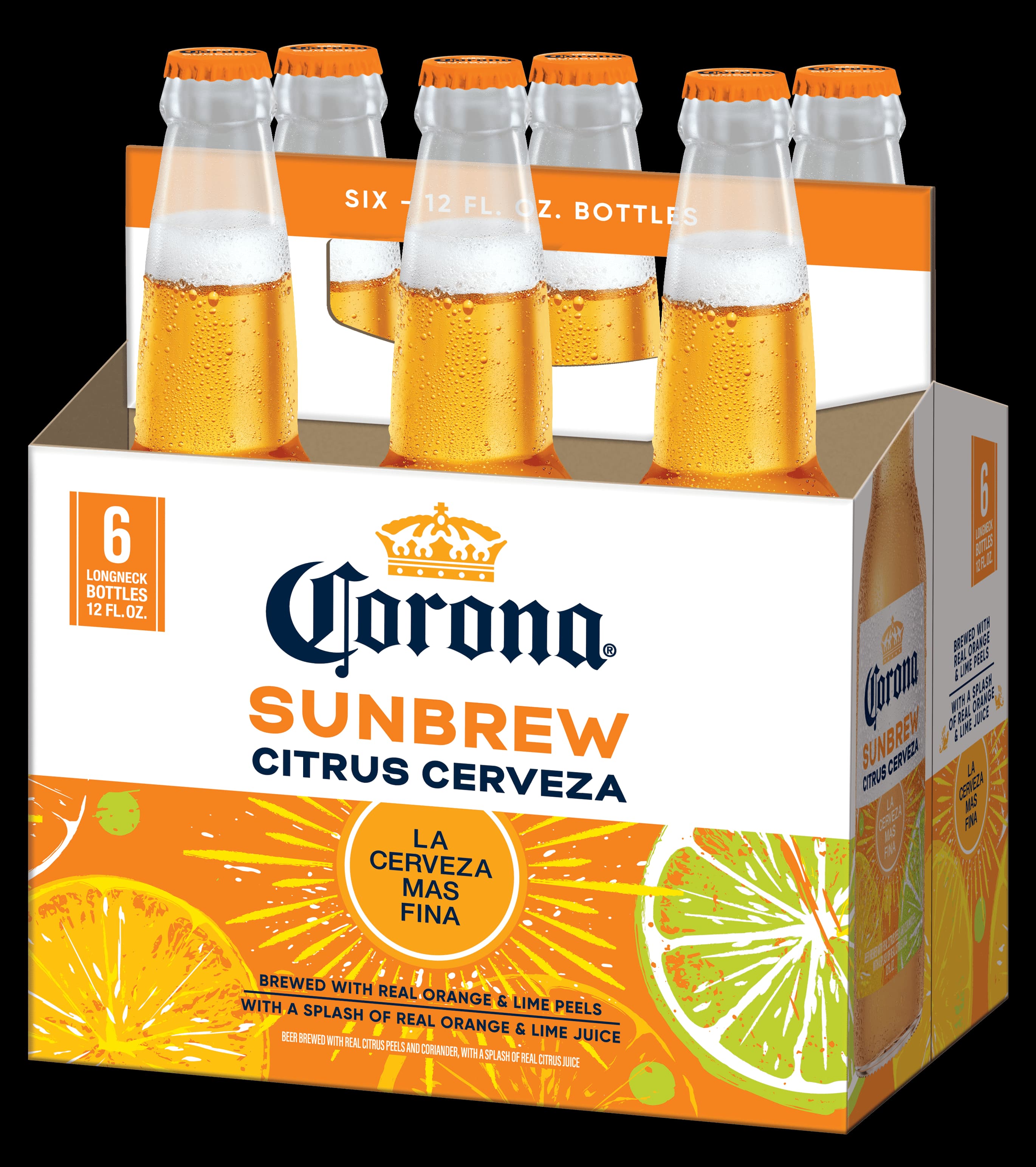 Corona Sunbrew 12oz 6pk Packaging